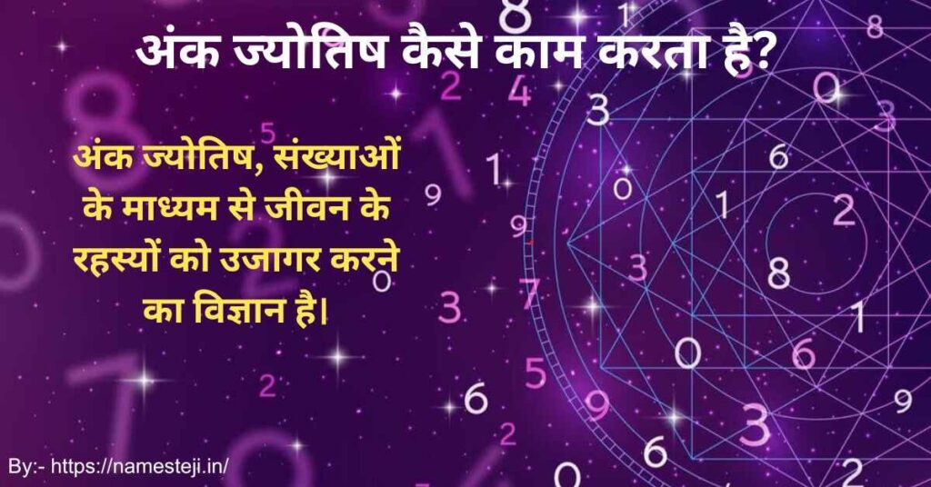 अंक ज्योतिष क्या है, मूलांक और भाग्यांक की जानकारी दर्शाता हुआ इन्फोग्राफिक