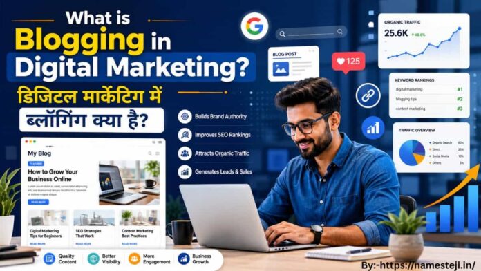 What is Blogging in Digital Marketing in Hindi – डिजिटल मार्केटिंग में ब्लॉगिंग का महत्व, SEO लाभ और ब्लॉगिंग रणनीति
