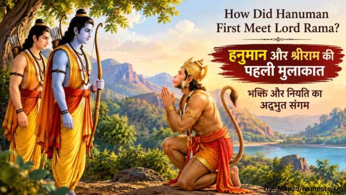 How Did Hanuman First Meet Lord Rama – हनुमान जी और भगवान राम की पहली मुलाकात