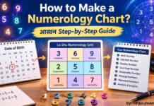 How to Make a Numerology Chart? | Numerology Chart कैसे बनाएं? | आसान Step-by-Step Guide How to make a numerology chart step by step with numerology numbers and calculation table