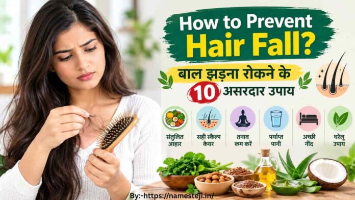 How to Prevent Hair Fall – स्वस्थ और मजबूत बालों के लिए प्राकृतिक उपाय, संतुलित आहार और हेयर केयर टिप्स
