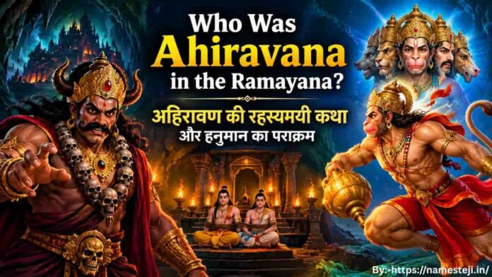 Who Was Ahiravana in the Ramayana – पाताल लोक में अहिरावण और पंचमुखी हनुमान का युद्ध