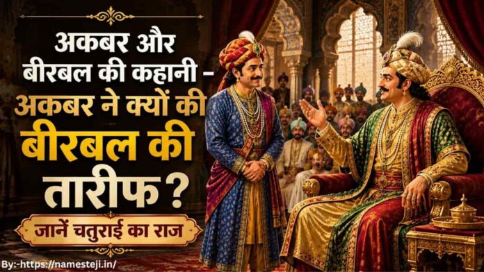 अकबर ने क्यों की बीरबल की तारीफ, दरबार में बीरबल की बुद्धिमानी